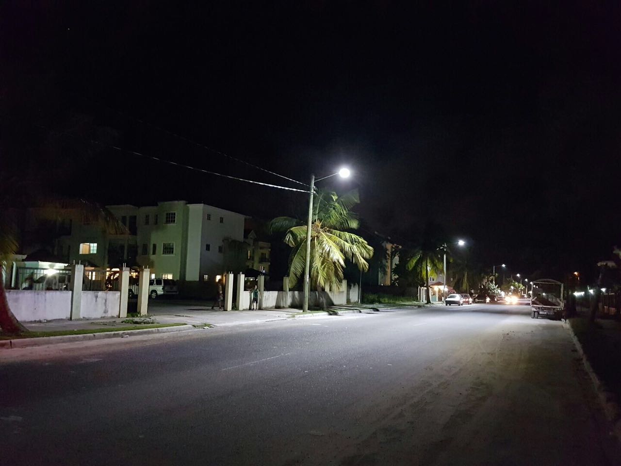 Lampioni modulari a LED in Dominica